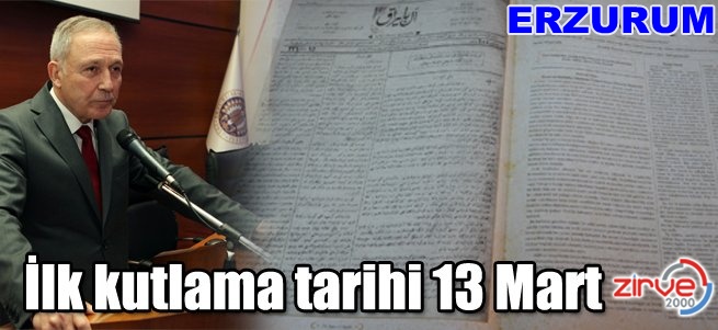 Erzurum’un işgalden kurtuluşu ilk 1920’de kutlandı