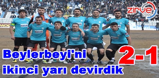Erzurum Büyükşehir Beylerbeyi’ni yıktı