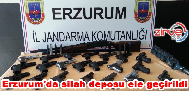 20 adet ruhsatsız tabanca ele geçirildi