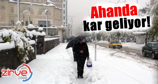 Cumartesi-pazar karlı geçecek