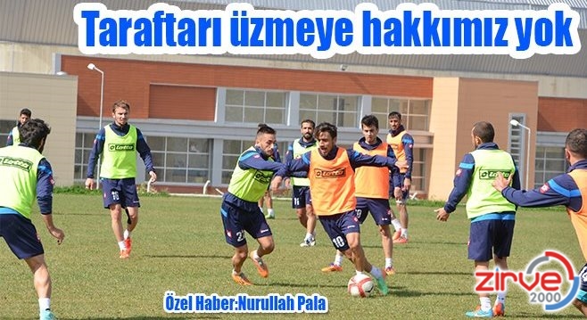 Taşkın Hoca futbolculara çıkıştı…