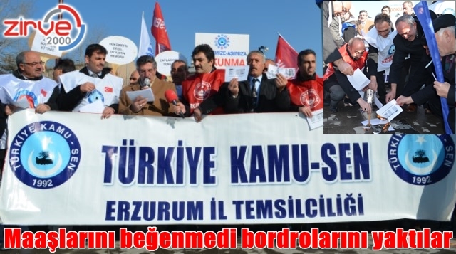 Memurlardan haklı eylem