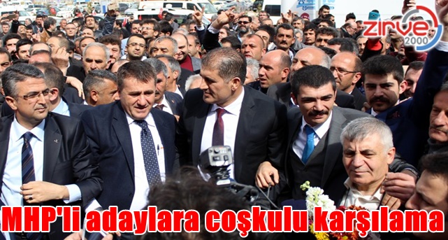 MHP’li adaylar Erzurum’da…