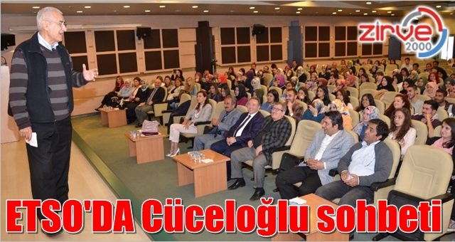 Cüceloğlu’ndan iletişim sohbeti