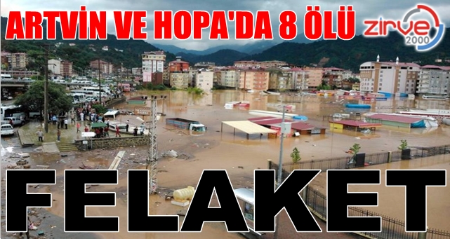 Sel vurdu:8 ölü 2 kayıp…