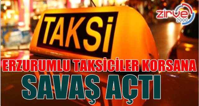 Korsan taksiler cirit atıyor