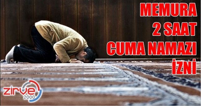 Memura namaz izni