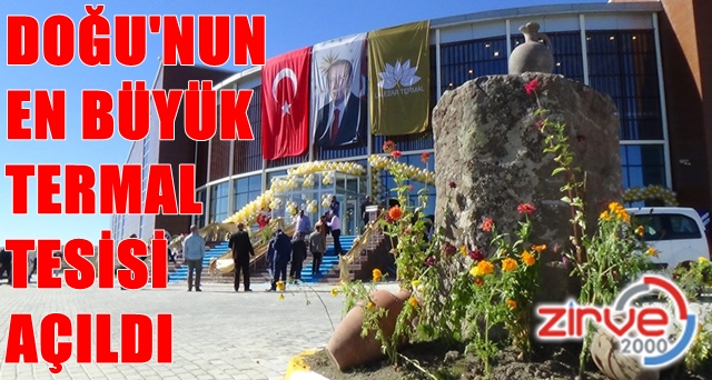 Lalezar Termal Tesisi açıldı