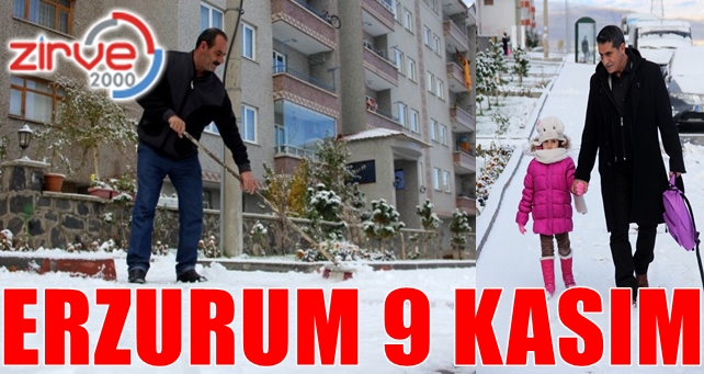 Kente ilk kar yağdı