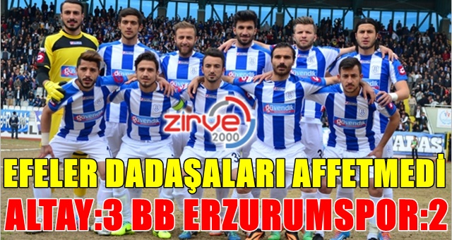 BB Erzumspor ikinci mağlubiyetini aldı