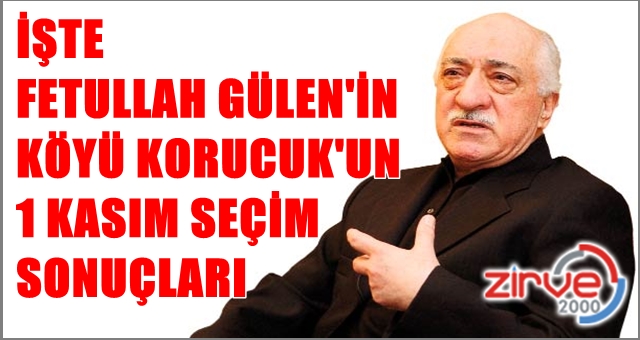 Korucuk sandık sonuçları