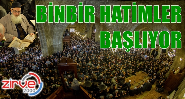 İşte okunacak camiler…