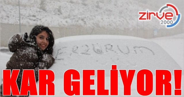 Kar yağışı 4 gün sürecek