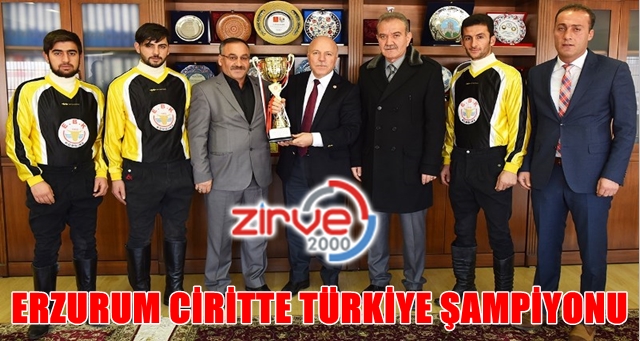 Şampiyonluk kupası Sekmen’e…