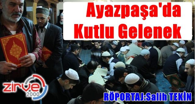 Hergün binlerce hatim okunuyor