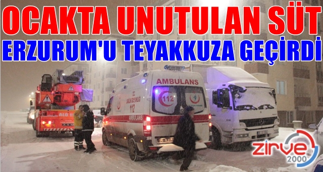 Erzurum’da ilginç olay…