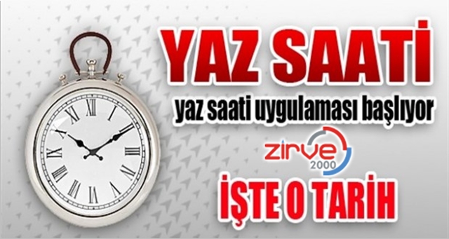 İşte o tarih…