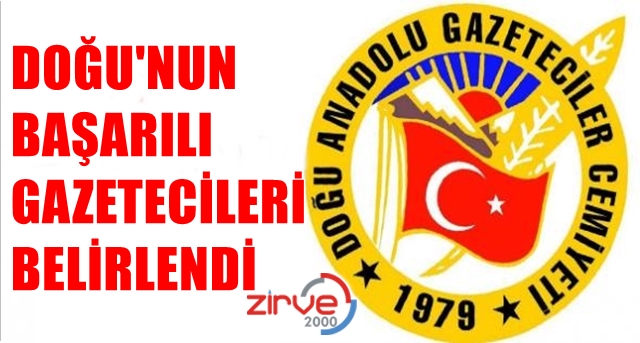 İşte Doğu’nun ödül alan gazetecileri