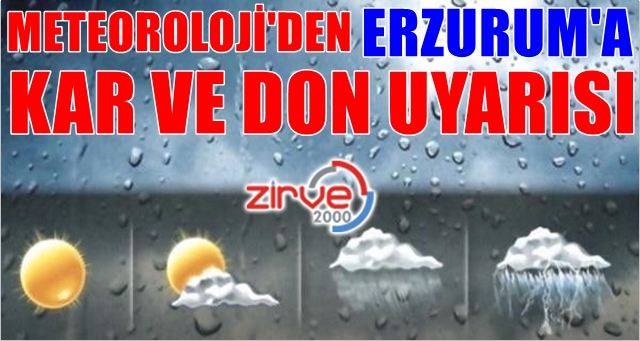 Kar geliyor kar…