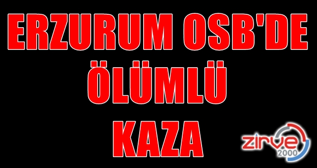 Bir kişi hayatını kaybetti