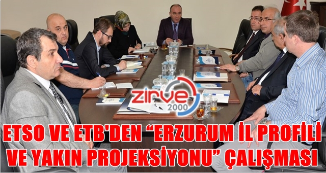 Erzurum’un sorunları belirleniyor