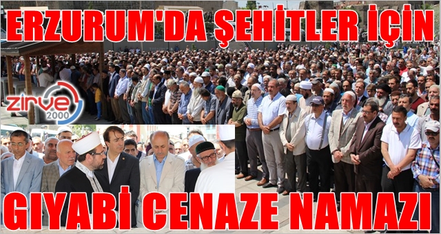 Dualar şehitler için