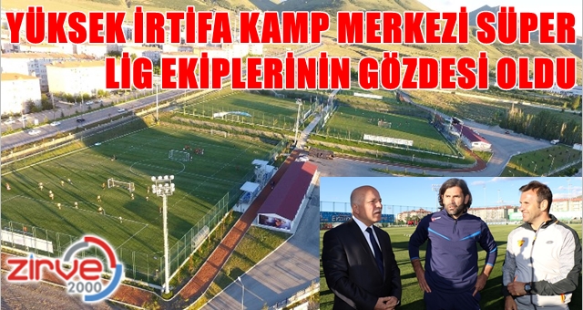 2 YILDA 107 TAKIM ERZURUM’DA KAMP YAPTI