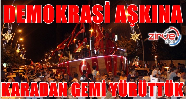 Muhteşem bir gündü