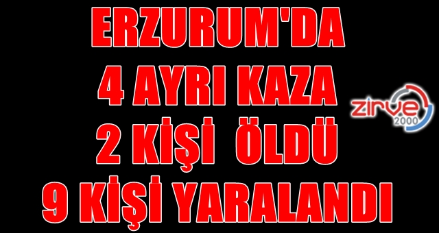 Kazasız gün yok