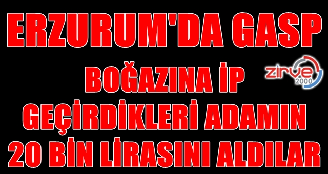 Uyuyan adamı gasp ettiler