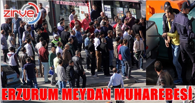 Bıçak, kazma, kürekli kavga