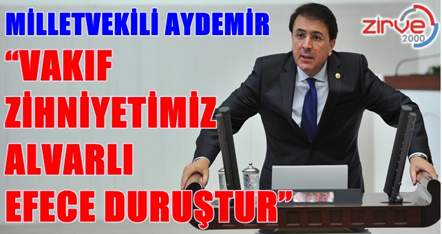 Aydemir TBMM’de konuştu