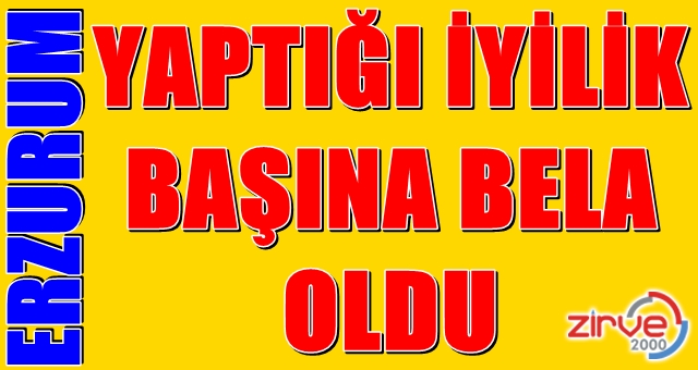 İyilik yapayım derken bıçaklandı