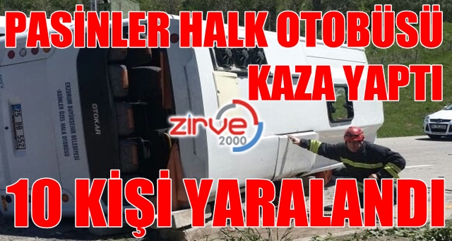 Şoför direksiyon hakimiyetini kaybetti