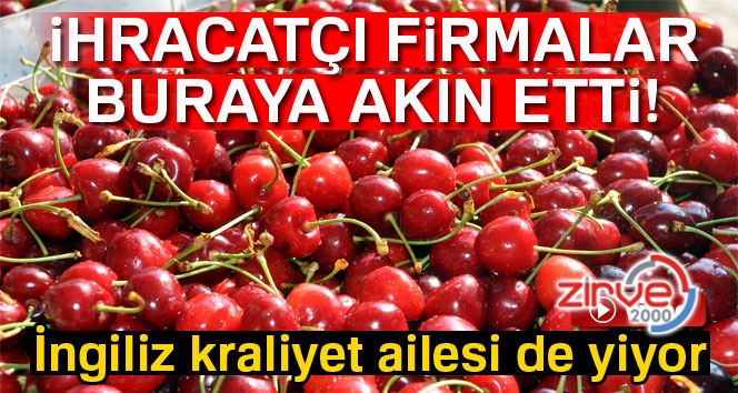 Türk kirazı muhteşem