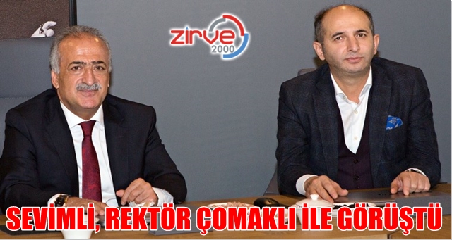 Sürpriz görüşme…