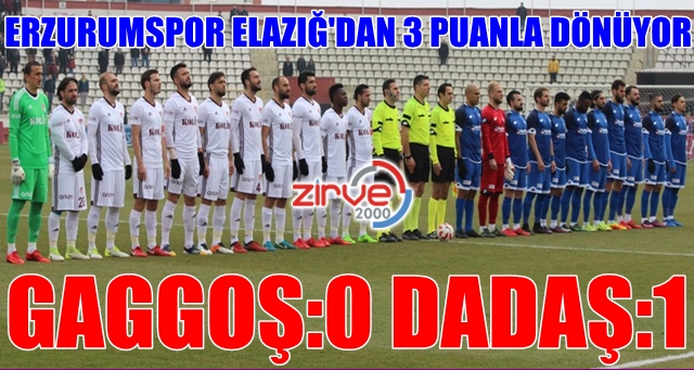 3 puan Dadaş’ın oldu