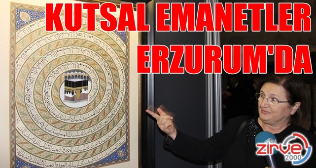 Kutsal Emanetler Sergisi açıldı