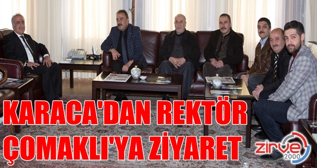 Karaca ve ekibinden Çomaklı’ya ziyaret