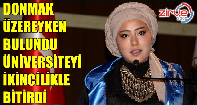 Atatürk Üniversitesi’nden mezun oldu