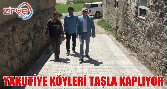 En ucra köşeye kadar taş döşeniyor
