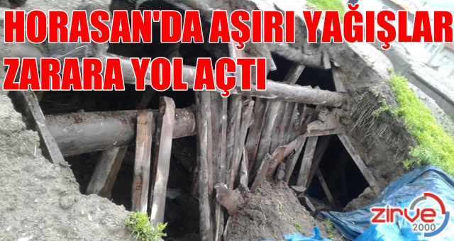 Ev ve ahır çöktü