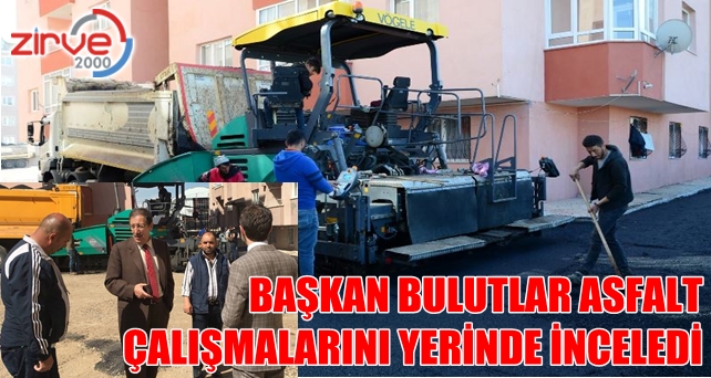 Site bahçelerine asfalt dökülüyor