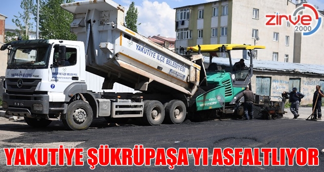 Şükrüpaşa’ya asfalt hamlesi
