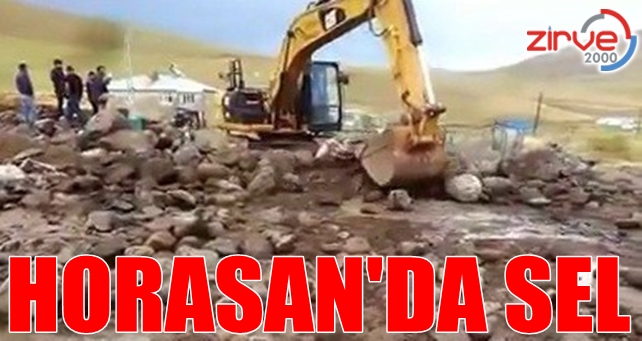Sağanak sele dönüştü