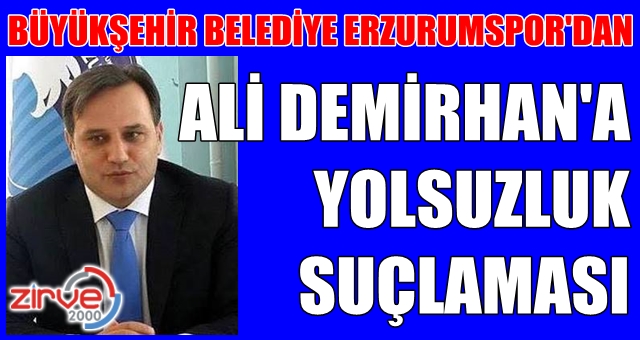 BB Erzurumspor’dan suç duyurusu