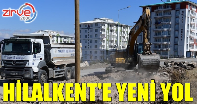 Hilalkent’te hummalı çalışma