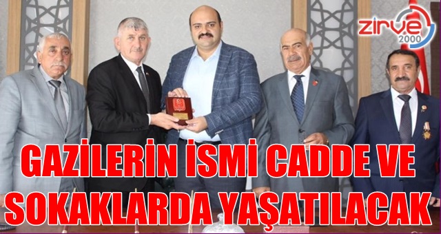 Aziziye’de gazilerin isimleri yaşayacak