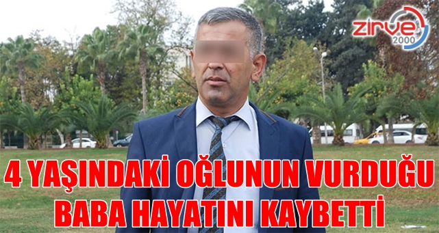 4 yaşında babasını vurdu