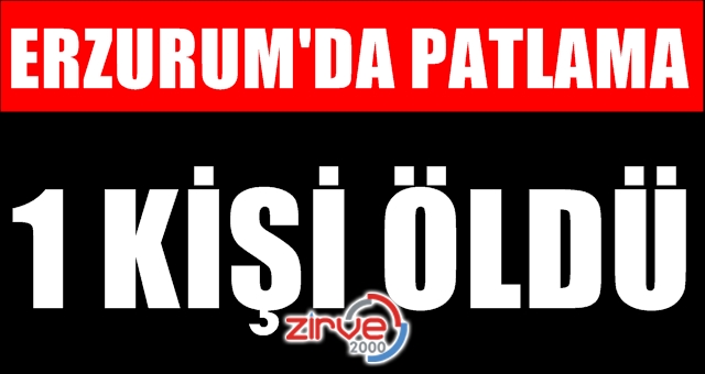 Manyezit ocağında patlama